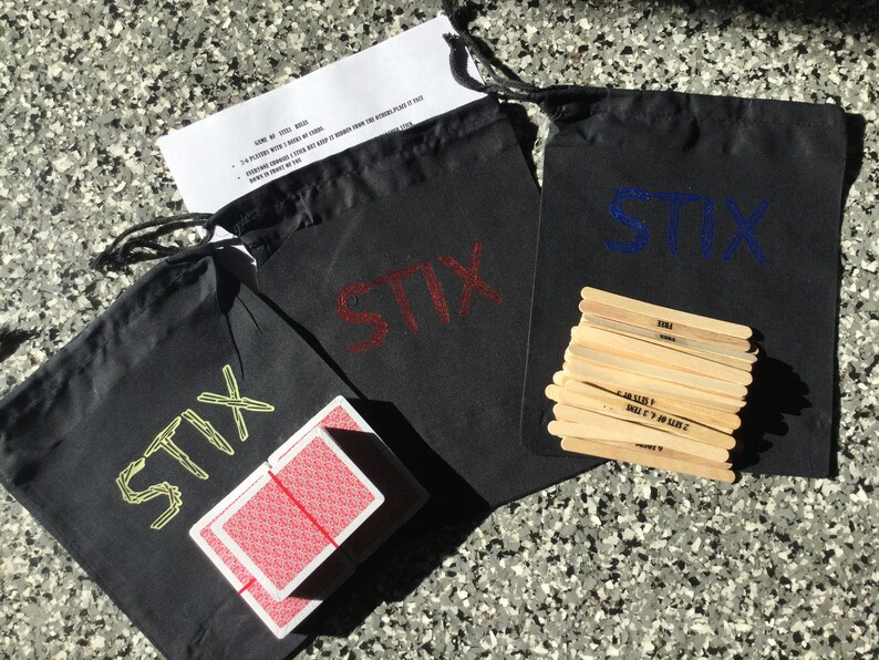 STICKS card game is full of excitement and hours of Etsy