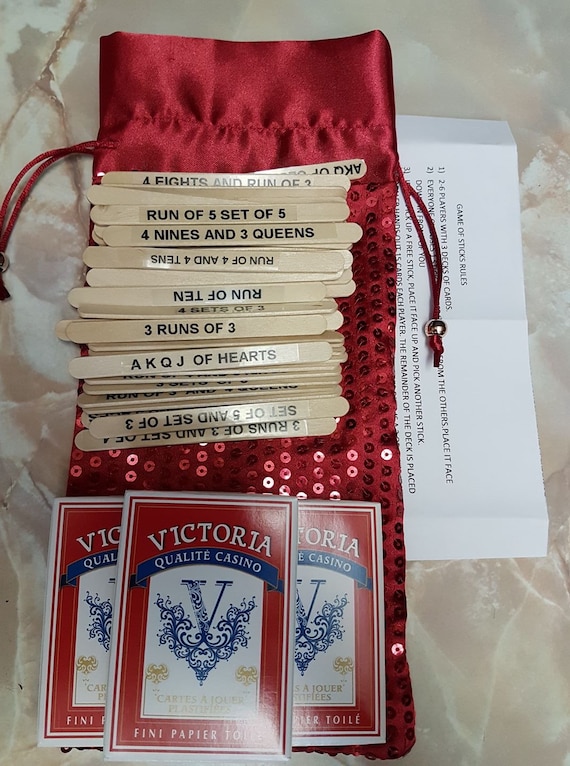 STICKS Card Game Is Full Of Excitement And Hours Of Etsy