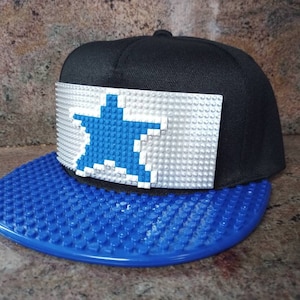 Adult Star Wars Trooper Snapback Hat Movie Lego Style Pixel