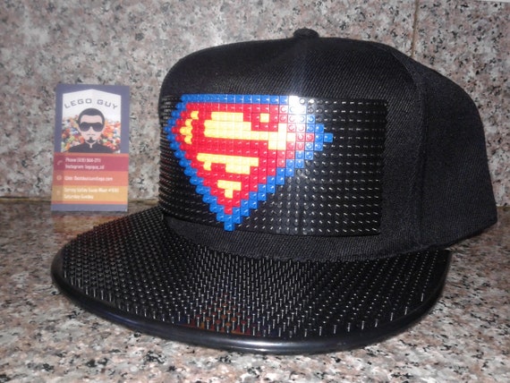 Superman Black Trucker Cap DC Adult Superman Black Trucker Cap DC Adult