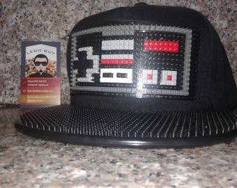 Op maat gemaakte handgemaakte Nes Nintendo Controller Pixel-hoed voor volwassenen