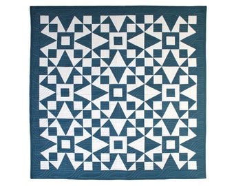 QUILT PATTERN - Propeller Quilt Pattern by Art East Quilting Co. - Digital Download - Traditional Piecing