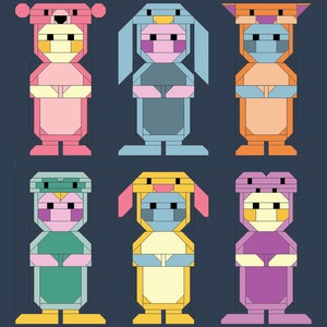 QUILT PATTERN Onesies Funsies by Art East Quilting Co. Digital Download Traditional Piecing image 3