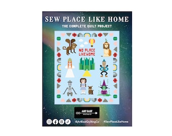 Sew Place Like Home - The Complete Quilt Project Book