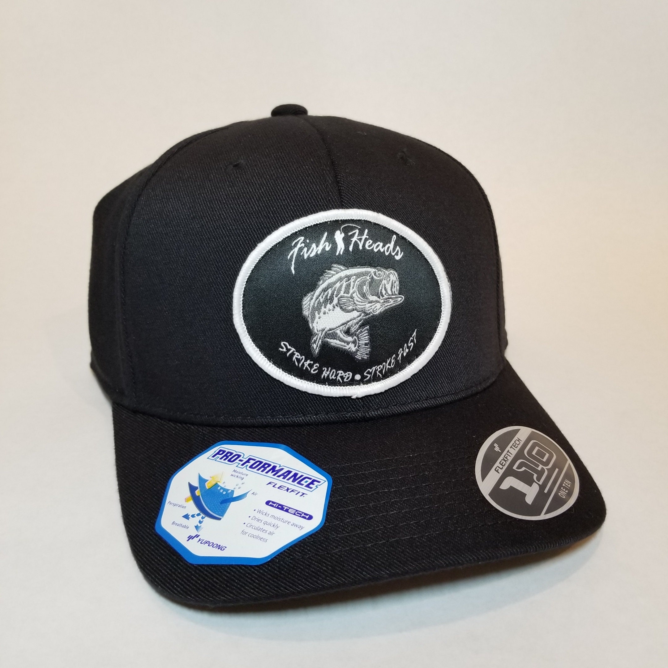 Largemouth Bass Hat Fishing Hats by FIshHeads Bass Fishing Etsy