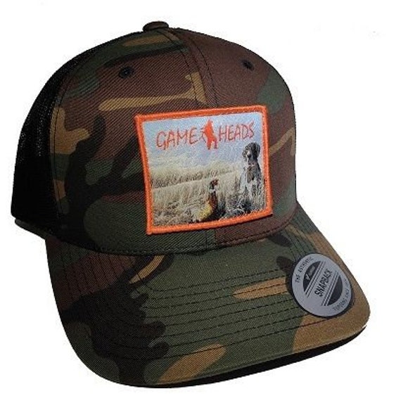 Gameheads Pheasant Hunting Flexfit Snapback Trucker Hat Etsy