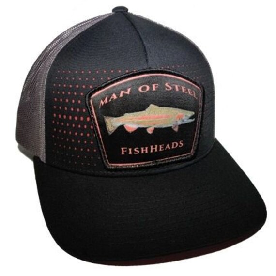 FishHeads Steelhead Trout FlexFit Snapback Trucker Hat