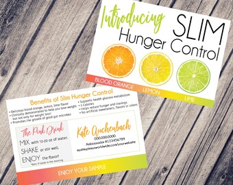 Plexus Slim Hunger Control Postcard