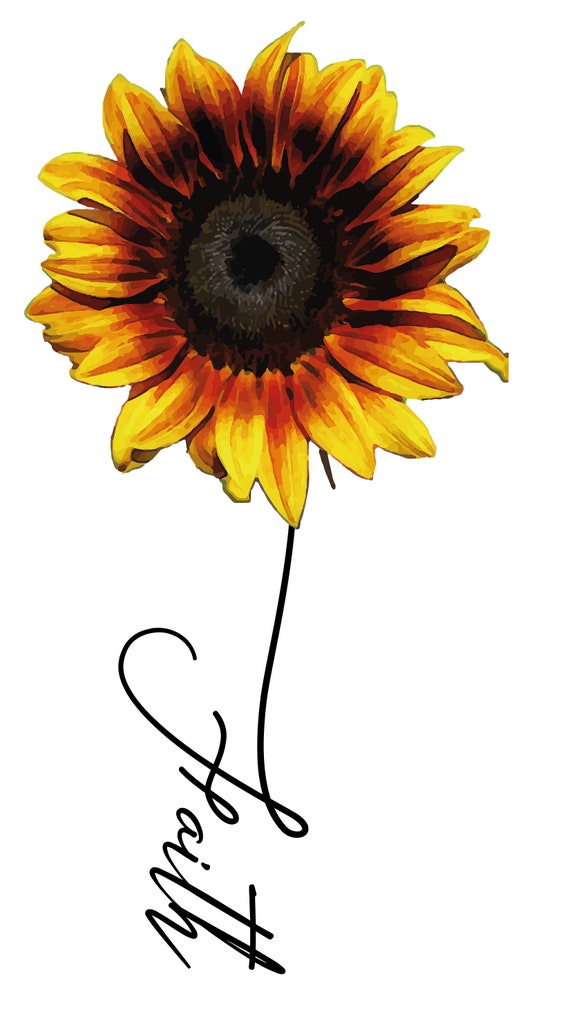 Free Free 157 Sunflower Faith Svg Free SVG PNG EPS DXF File