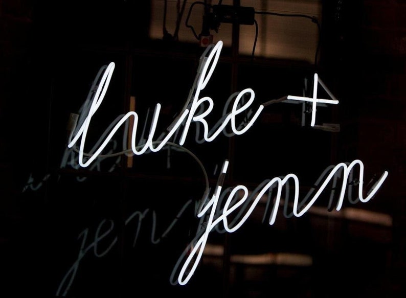 Custom Wedding LED Neon Sign Event Etsy