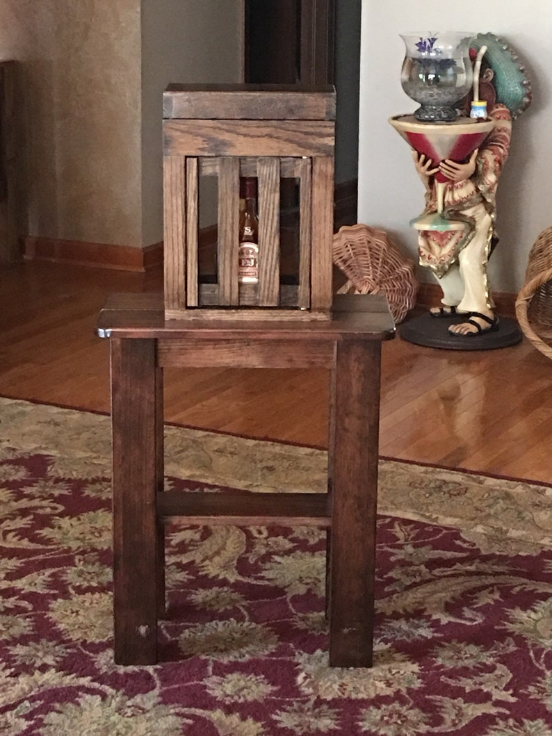 Humidor With Liquor Etsy