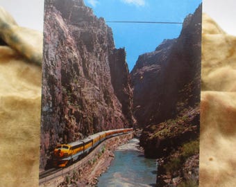 Royal Gorge Colorado Vintage Postcard: Scenic Railway, Dexter Press