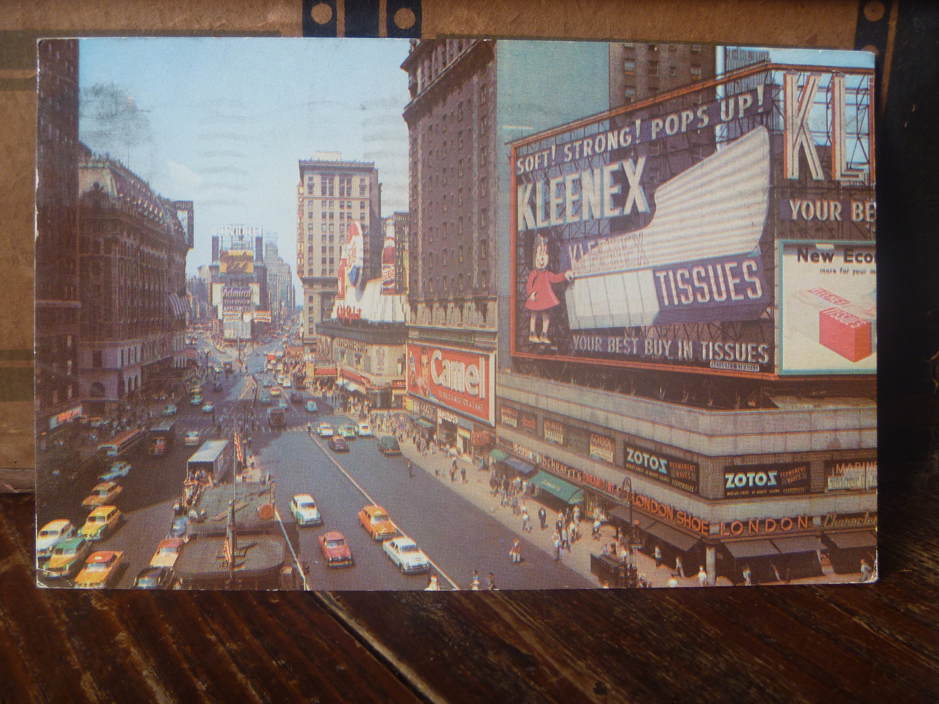 「TIMES SQUARE」ロジャーヴィラー ３Dアート サイン有 3D Pop-Up Wall Art: Pop Stars in Times Square (24