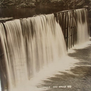 RPPC, Eau Galle, Wisconsin.  Postmarked 1909, Kruxo Photo paper Post Card