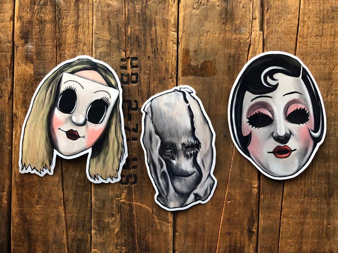 The Strangers Sticker/magnet Set - Etsy