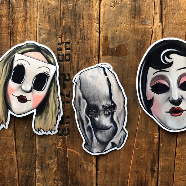 The Strangers Sticker/Magnet Set