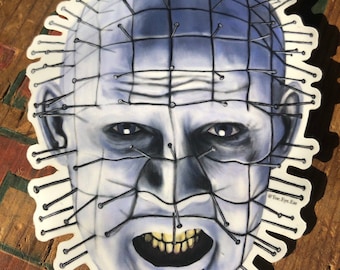 Pegatina / imán Hellraiser Pinhead