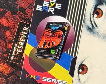 Pin esmaltado de VHS de Halloween 3: Temporada de la Bruja