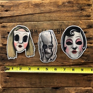 The Strangers Sticker/Magnet Set image 2