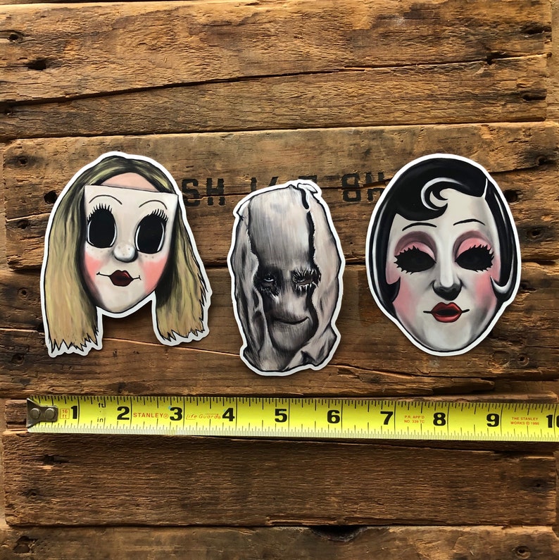 The Strangers Sticker/Magnet Set image 2