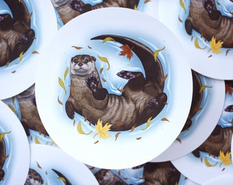 River Otter Sticker