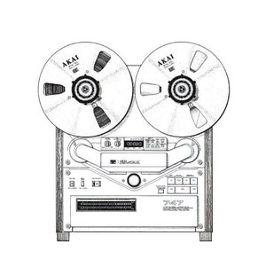 AKAI Stereo Tape Deck Model GX-747 Service manual