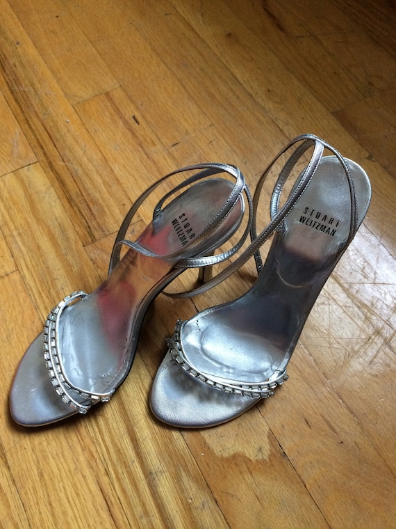 stuart weitzman silver