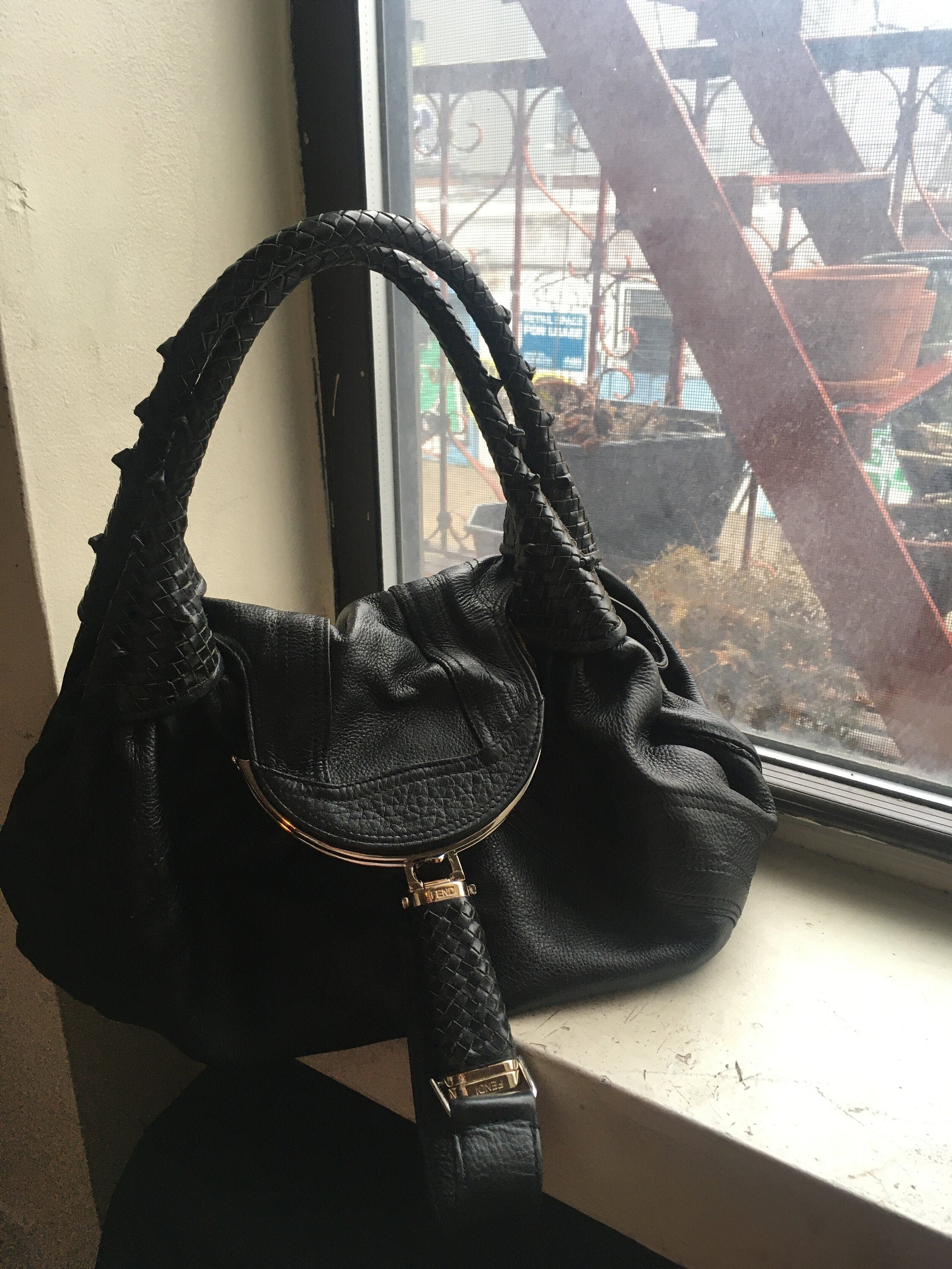authentic fendi spy bag