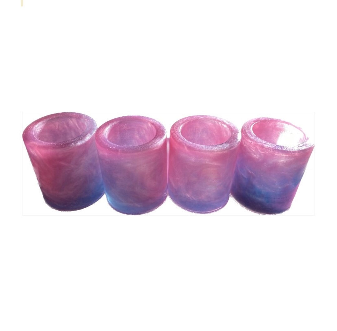 Food Safe Epoxy Resin Shot Glasses Etsy