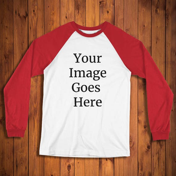 Bella Canvas 3000 Long Sleeve T-Shirt Mockup Front And