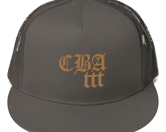 Mesh Back Snapback Gold