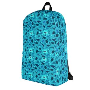 Aqua Sea Turtle Backpack~back to School Kids Rucksack~all Weather ...