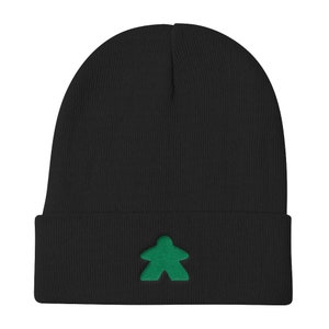 Verde di Mepple su un cappellino di maglia inverno ~ regalo cappello per il Gamer pensione moderna