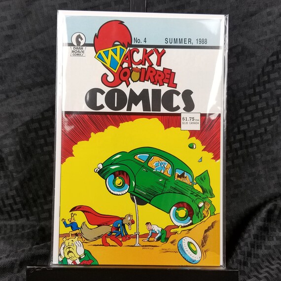 Wacky Squirrel #4 - Action Comics #1 Homage
