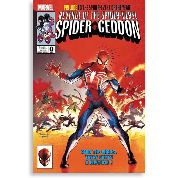 Spider-Geddon 0 Jamal Campbell Cover