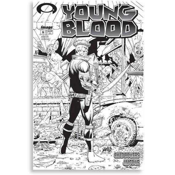 Youngblood #6 B&W Variant