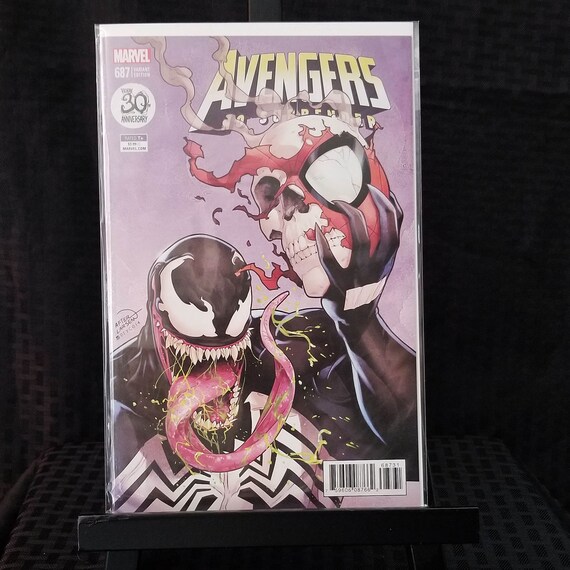 Avengers #687 VENOM VARIANT Amazing Spider-Man #347 Homage Cover