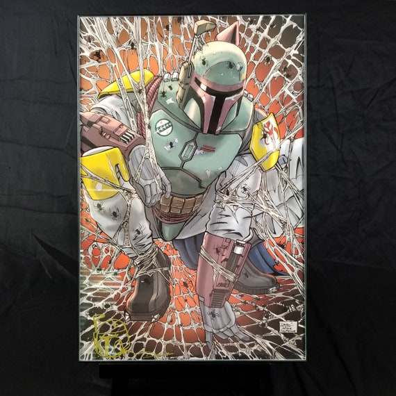 Boba Fett Remarked Print