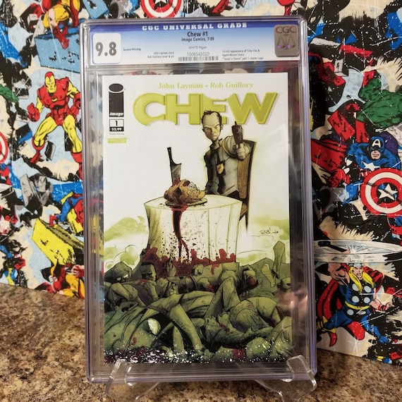 Chew #1 2nd Printing CGC 9.8