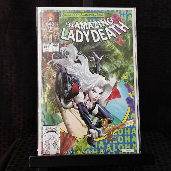 Lady Death: Unholy Ruin #1 - Creepy Crawler Aloha Edition