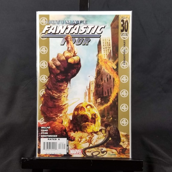 Ultimate Fantastic Four #30 - Fantastic Four #1 Homage