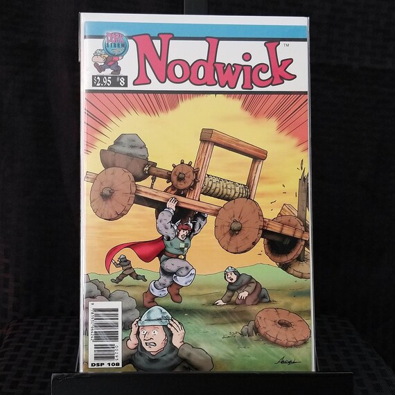 Nodwick #8 - Action Comics #1 Homage