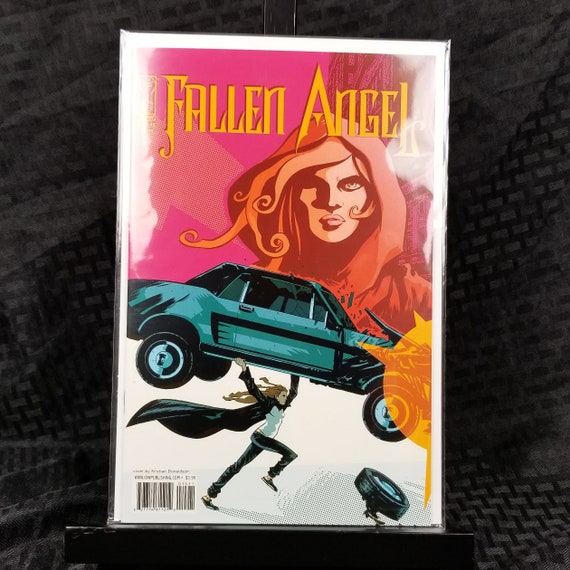 Fallen Angel (2nd Series IDW) - Action Comics #1 Homage