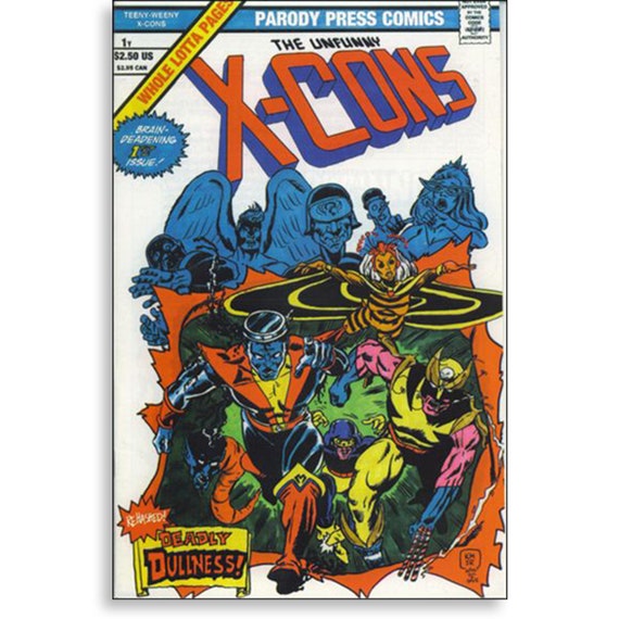 Unfunny X-Cons #1 1992