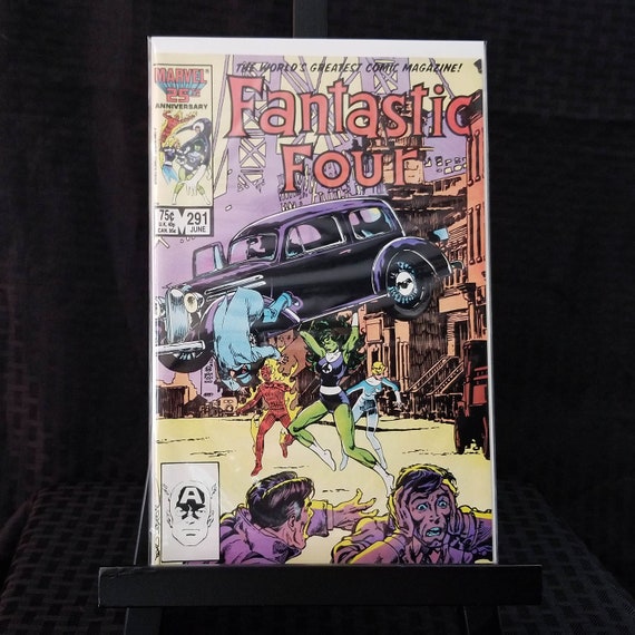 Fantastic Four #291 - Action Comics #1 Homage