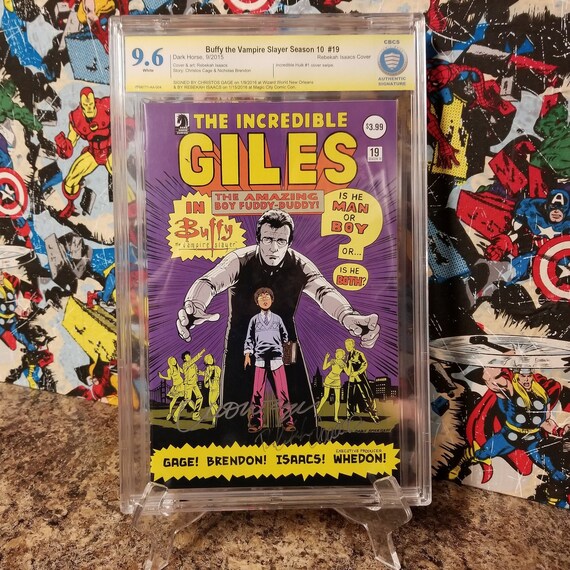 Buffy the Vampire Slayer Season 10 #19 - Incredible Hulk #1 Homage