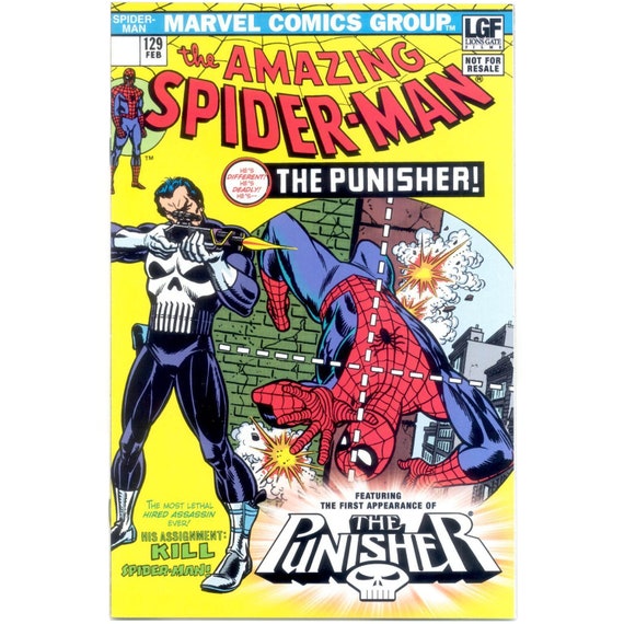 Amazing Spider-Man #129 - LGF Lion's Gate Film 1st Punisher