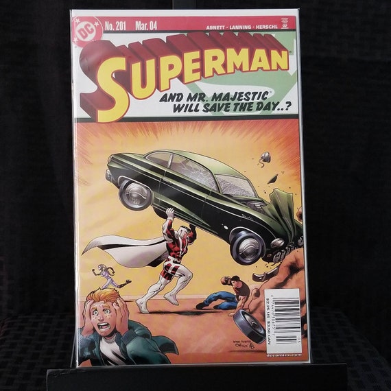 Superman Vol 2 201 - Action Comics #1 Homage