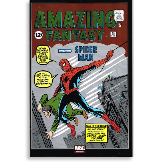 Amazing Fantasy #15 Mexican Foil Edition