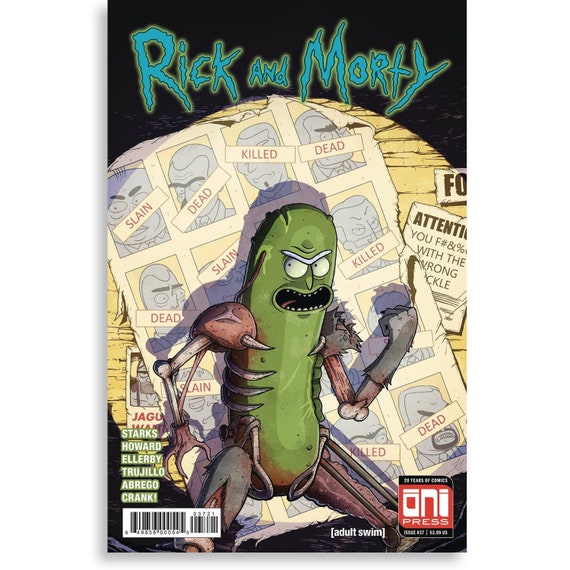 Rick and Morty #37 - Uncanny X-Men #141 Homage